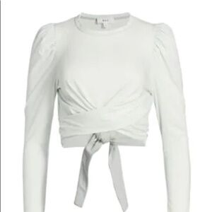 A.L.C. Women's Mandy Wrap Cotton T-shirt